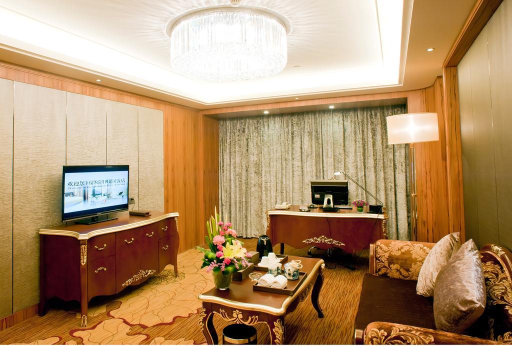 Huarui Danfeng Jianguo Hotel Yueyang Habitación foto