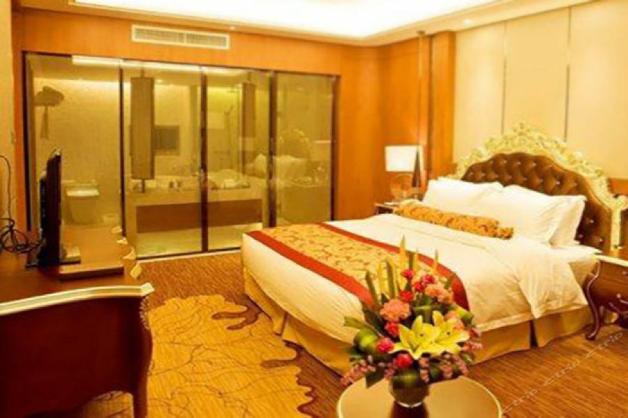 Huarui Danfeng Jianguo Hotel Yueyang Exterior foto